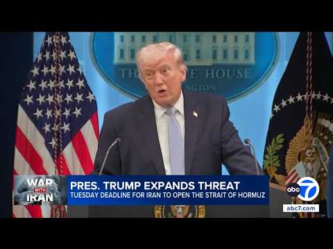 Trump says Iranian people have asked US to 'keep bombing'