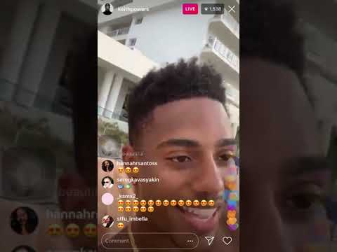 Keith Powers Instagram Live 01/02/2019 P2