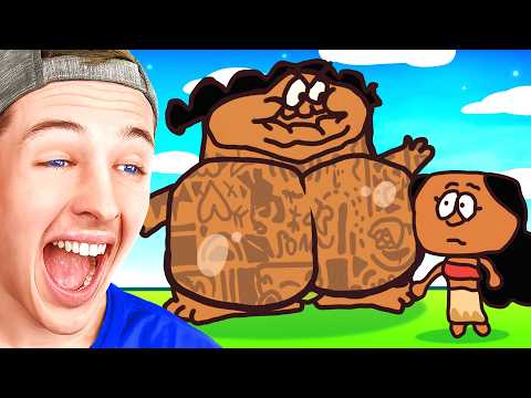 Try NOT To LAUGH (Moana Edition)