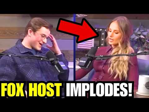 MAGA Fox host GLITCHES OUT in Trump debate