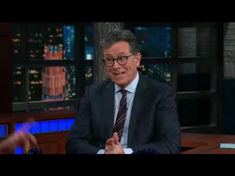 Stephen Colbert answer Dua Lipa's quesiton about his faith & comedy