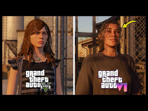 GTA VI vs GTA V - Details and Graphics Comparison