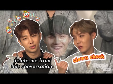 no one can clown bts like bts clowns themselves | why is it mostly Namjoon 😂