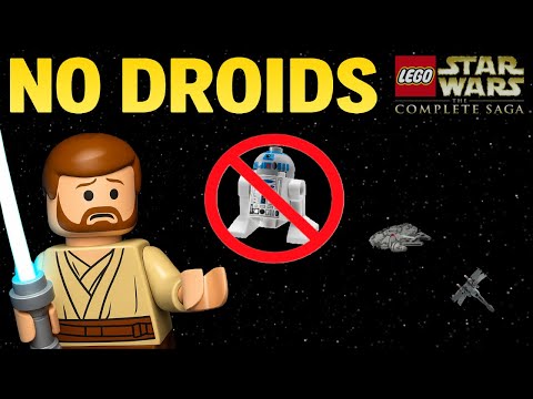 Can You Beat LEGO Star Wars WITHOUT Any Droids?