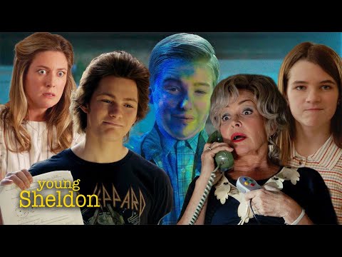 BUSTED! When the Coopers Got Caught Red-Handed | Young Sheldon Compilation