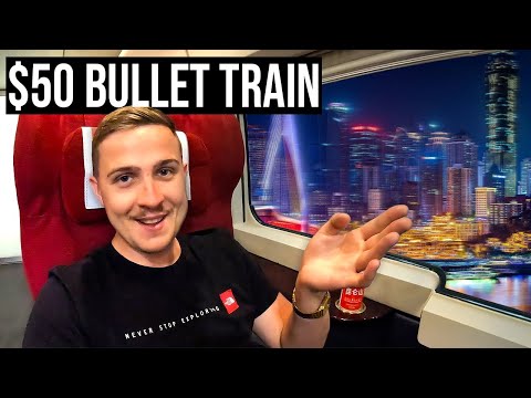 First Experience on China's PREMIER CLASS Bullet Train 🇨🇳