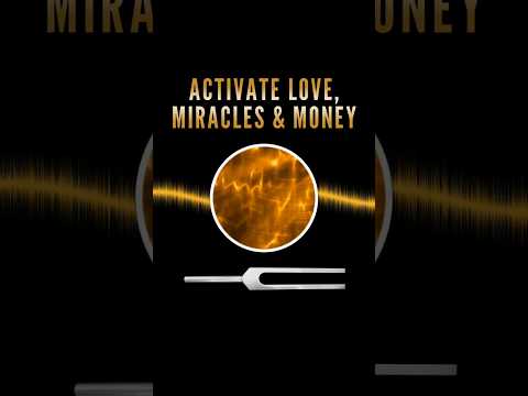 528Hz Tuning Fork 💛 Activate Love, Miracles & Money 💰 Golden Chakra Healing (7.83 Hz)
