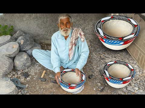 Process of Making Stone Mortar | How Mortars Are Made | Inside Pestle Mass Production Factory