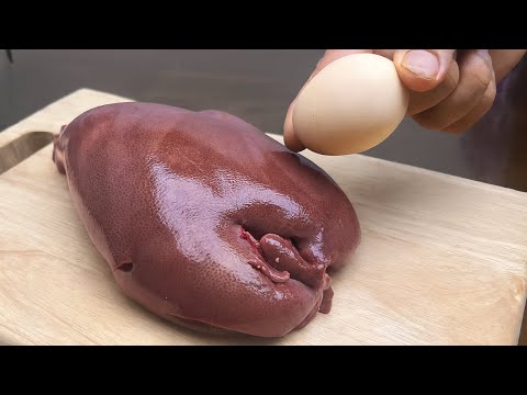 Delicious liver recipe! Secret recipe of a 5 star restaurant.