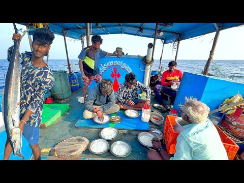 Third Day king Fish Day We Caught Huge Size king Fish in Deep Sea Fishing