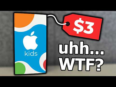 Goodwill sold me the iPhone for KIDS... 🤔