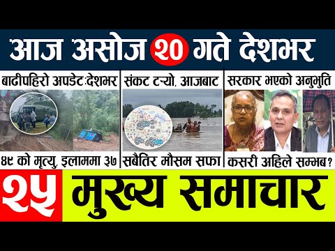 News🔴today nepali news aaj ka mukhya samachar taja l