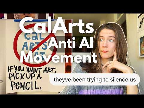 CalArts Secretly Scrambling to Stop Anti AI Protests (and It's Not Working)