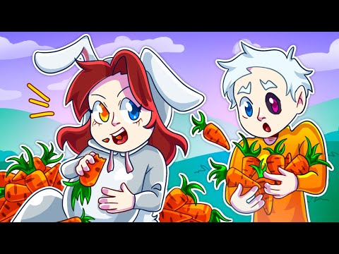 ❤️ Майнкрафт но Я СТАЛА ПОМОЩНИКОМ ПУХЛЫМ КРОЛИКОМ