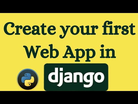 How to create Hello World App using Python Django
