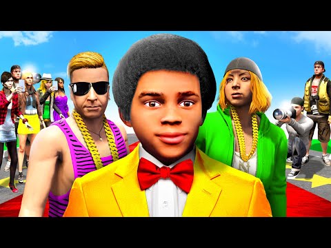 ADOPTED By A FAMOUS Family! (GTA 5)