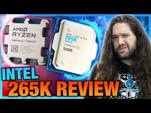 Intel Core Ultra 7 265K CPU Review & Benchmarks vs. 285K, 245K, 7800X3D, 7900X, & More