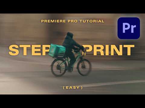 How to create the STEP PRINTING effect | EASY (Chungking Express)