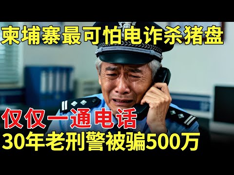柬埔寨最可怕电诈杀猪盘，仅仅一通电话，30年老刑警被骗500万，恐怖手段防不胜防 【历史档案】