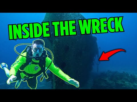 What’s Hiding Inside This Wreck? Scuba Diving the C-53 in Cozumel, Mexico
