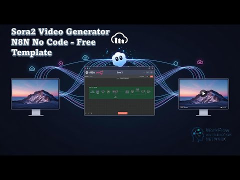 SORA2   Image to Video N8N No Code  Free Template