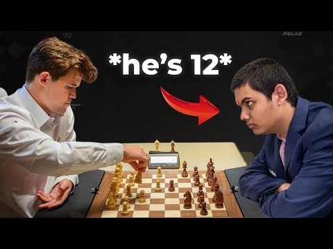 When the Youngest Grand Master in History Faced Magnus Carlsen