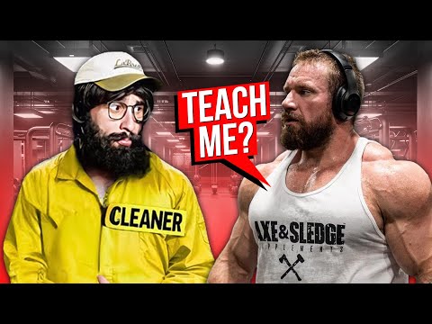Cleaner DESTROYS Overconfident Bodybuilder in Seconds 🤯  Anatoly GYM PRANK