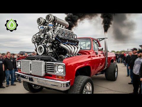 Badass Diesel Trucks Compilation | Rolling Coal 2025 #3