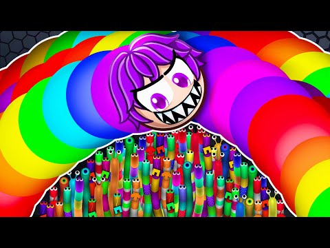 Dash Plays SLITHER.IO!