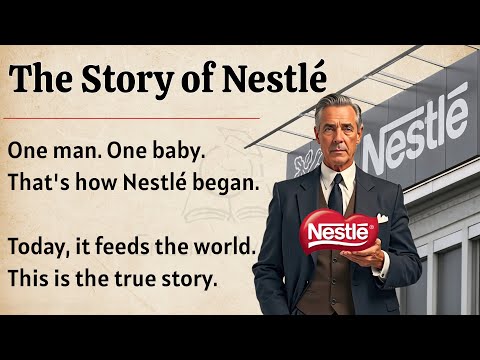 The Story of Nestlé || Learn English Through Story Level 2 || Graded Reader || Improve Your English 