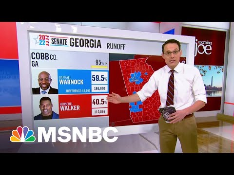 Steve Kornacki: Changing Demographics In Atlanta Area Helped Warnock's Campaign