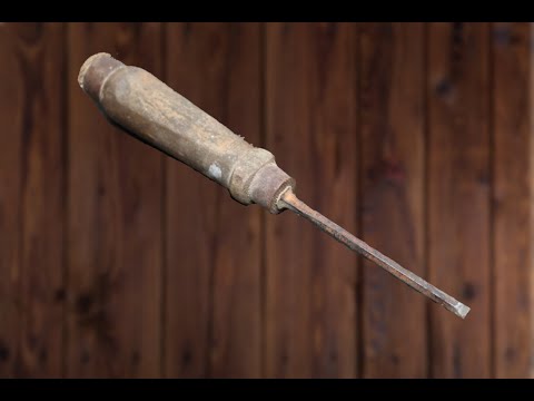 RESTORATION OF AN OLD SMALL CHISEL