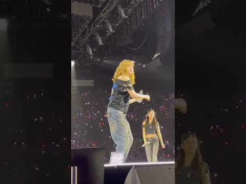 POV: Jeongyeon Water-Splashed the Barricade 💦 #twice_thisisfor_world_tour