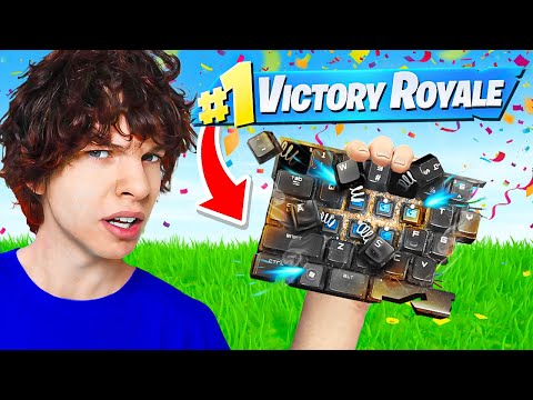 Fortnite, But Every Kill = WORSE Keyboard