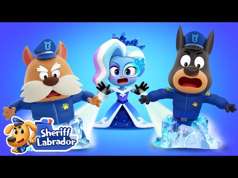 The Moving Snow Castle | 🌊 WaterCity Mystery | Police Cartoon | Sheriff Labrador