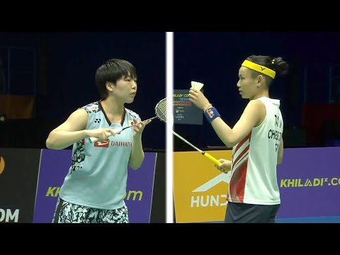 2023亚锦赛戴资颖vs山口茜，艰苦卓绝的鏖战！BADMINTON ASIA CHAMPIONSHIP 2023 | TAI TZU YING vs YAMAGUCHI
