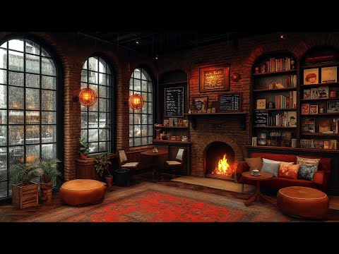 Study Cafe Ambiance with Smooth Jazz Music for Studying, Focus & Relaxation