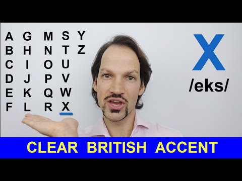 How To Pronounce The English Alphabet (BRITISH PRONUNCIATION)