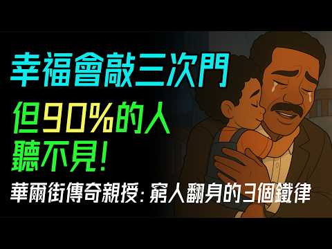 從流浪漢到億萬富翁！《當幸福來敲門》的真實故事比電影更震撼！如果你覺得人生無望，一定要看《當幸福來敲門》。#克里斯加德納 #真實故事 #勵志人生 #逆襲人生 #窮人翻身 #幸福三次敲門 #原生家庭