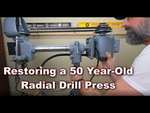 Restoration Series: Rockwell Radial Drill Press