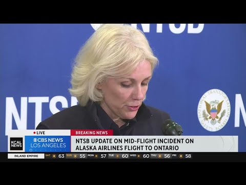 NTSB update on mid-flight incident on Alaska Airlines flight