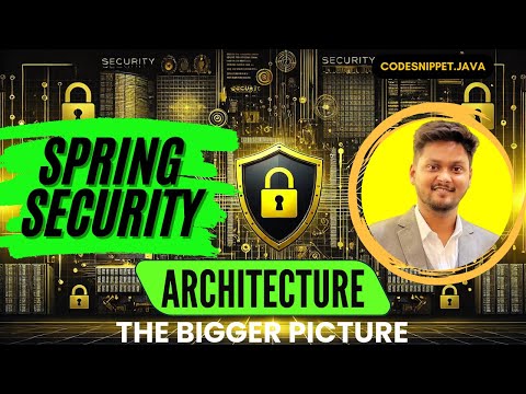 🔒 Spring Security Architecture: The Bigger Picture Explained! 🚀