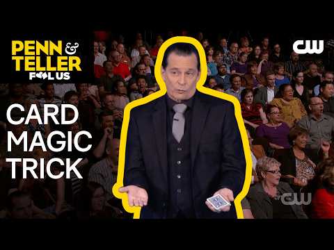 Magic Castle Magician Performs Card Magic Trick | Penn & Teller: Fool Us | The CW