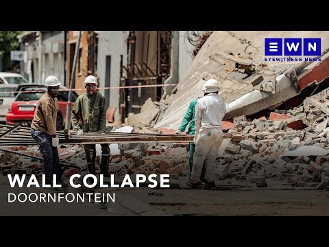 Doornfontein wall collapse: four injured