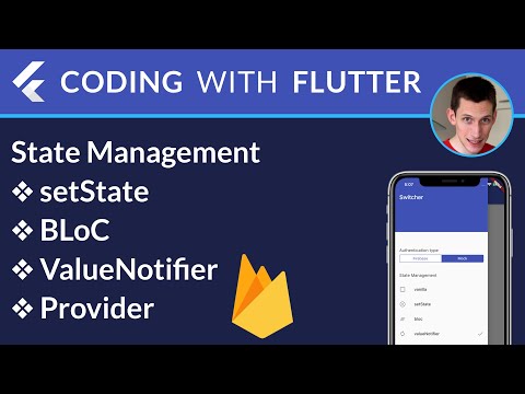 Flutter State Management: setState, BLoC, ValueNotifier, Provider