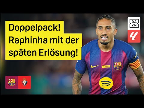 FC Barcelona - CA Osasuna | 16. Spieltag | LaLiga | DAZN Highlights