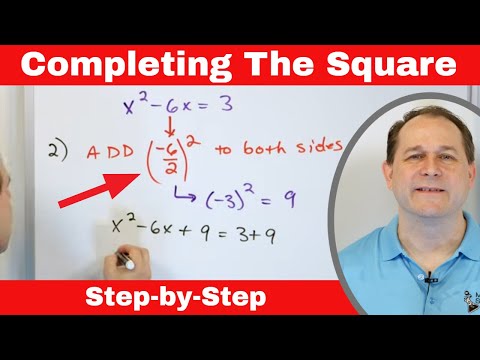 Completing the Square & Solving Quadratic Equations in Algebra