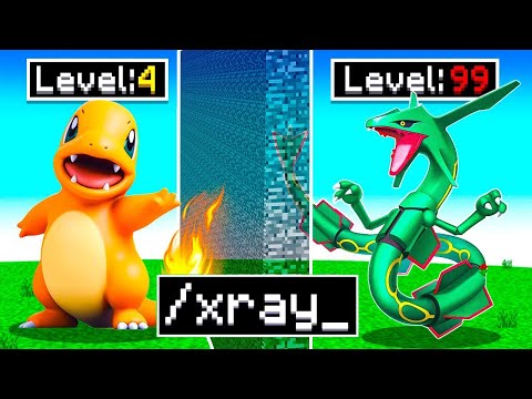 I CHEATED With XRAY MOD In Minecraft Pokemon