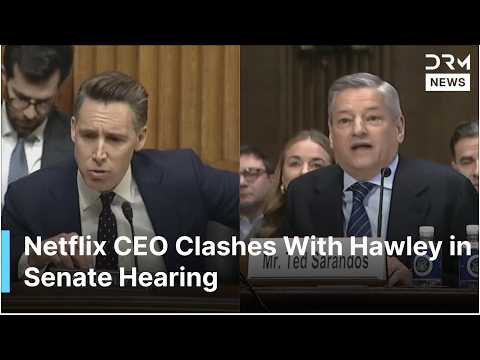 “No Political Agenda”, Sen. Hawley Confronts Netflix CEO Over Kids’ Content in Heated Hearing | AC1G