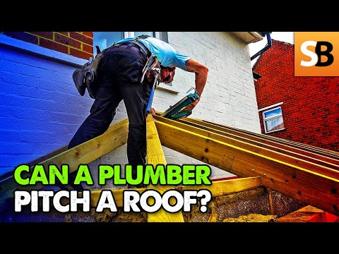 Can a Plumber Pitch a Double Hipped Roof?